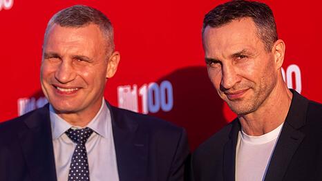 Wladimir und Vitali Klitschko auf einer Aufnahme aus dem Jahr 2023.