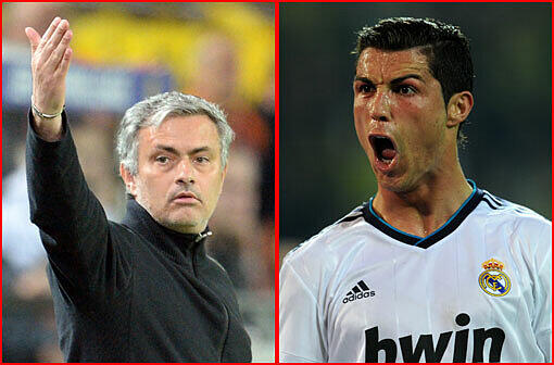 Coach Mourinho (links) und Superstar Ronaldo sind wild entschlossen, doch noch das Champions-League-Finale in Wembley zu erreichen.