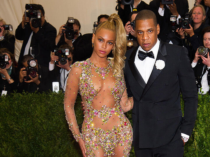 Jay Z und Beyoncé auf einer Gala in New York