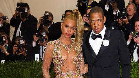 Jay Z und Beyoncé auf einer Gala in New York
