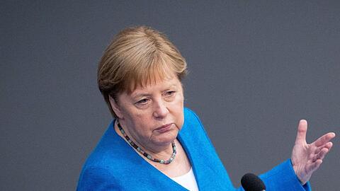 Bundeskanzlerin Angela Merkel (CDU).