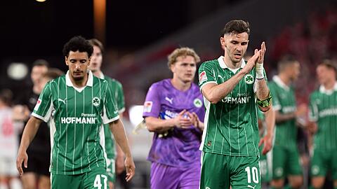 Branimir Hrgota (r) verl&auml;sst F&uuml;rth nach der Saison.