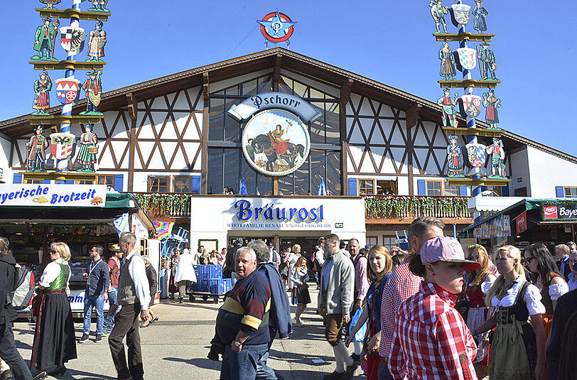 Pschorr-Bräurosl: Insgesamt 8.400 Plätze.