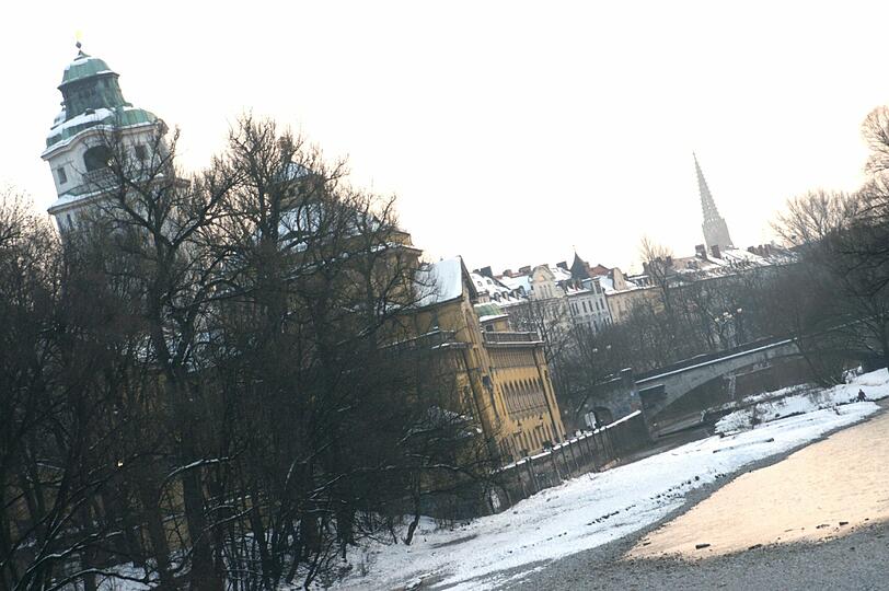 So schön ist die Landeshauptstadt im Winter.