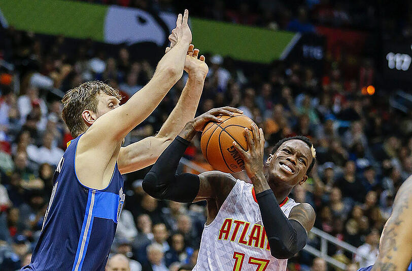Konnten beide nicht gewinnen: Dirk Nowitzki (l.) und Dennis Schröder.