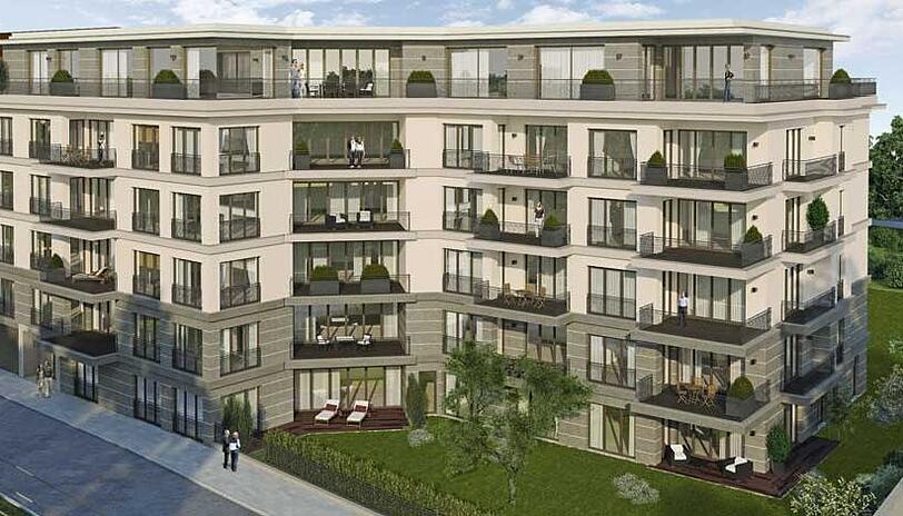 So soll das Projekt "Park Avenue" in der Lerchenfeldstaße 2015 aussehen.