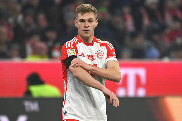 Wie sieht die Zukunft von Joshua Kimmich aus? Nach dem Sieg über die TSG Hoffenheim äußerte sich der 28-Jährige ausweichend. Wie sieht die Zukunft von Joshua Kimmich aus? Nach dem Sieg über die TSG Hoffenheim äußerte sich der 28-Jährige ausweichend.
