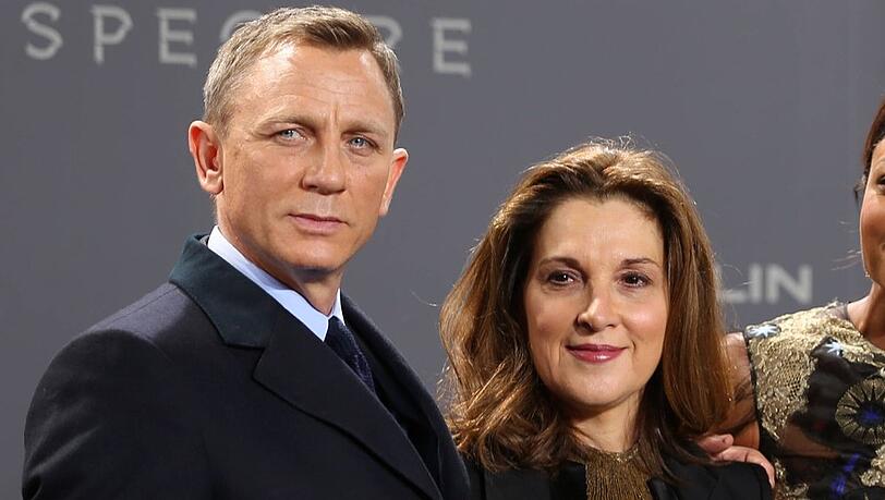 Barbara Broccoli und der ehemalige James-Bond-Darsteller Daniel Craig.