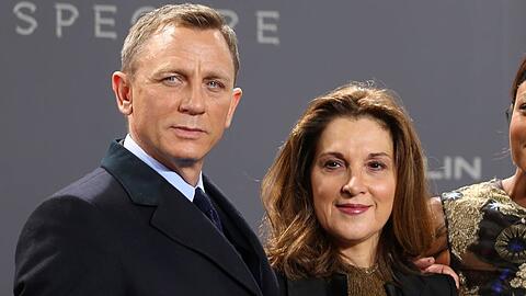 Barbara Broccoli und der ehemalige James-Bond-Darsteller Daniel Craig.