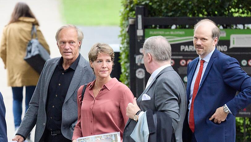 Die Angeklagte Christina Block brachte ein Foto ihrer Kinder mit zum Prozess.