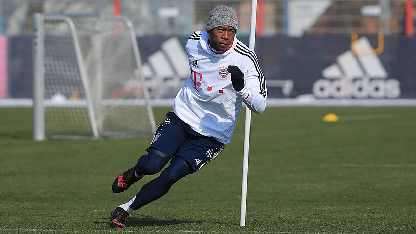 Im Stangenwald: David Alaba.