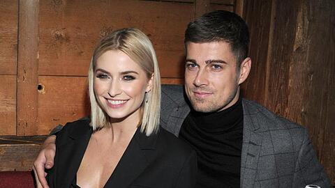 Lena Gercke und ihr Lebensgefährte Dustin Schöne sind schon in Weihnachtsstimmung.