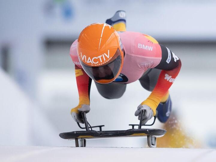 Verteidigte mit einem Bahnrekord ihren WM-Titel: Tina Hermann.