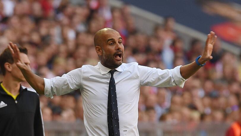 Verlor mit seiner Mannschaft damals gegen den FC Augsburg: Ex-FCB-Coach Pep Guardiola. Verlor mit seiner Mannschaft damals gegen den FC Augsburg: Ex-FCB-Coach Pep Guardiola.