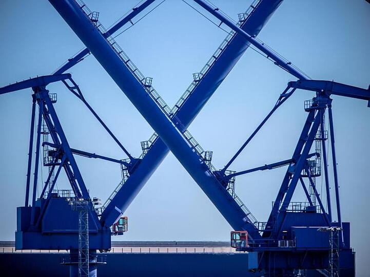 Das Gelände der MV-Werft in Rostock-Warnemünde: Die deutschen Werften sind von der Corona-Krise hart getroffen.