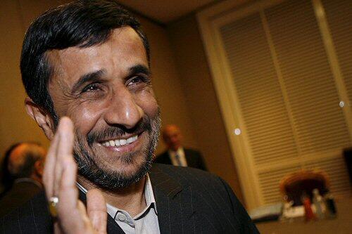Freundlich in der Schweiz: Mahmud Ahmadinedschad