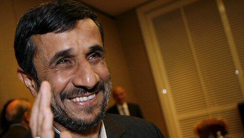 Freundlich in der Schweiz: Mahmud Ahmadinedschad Freundlich in der Schweiz: Mahmud Ahmadinedschad