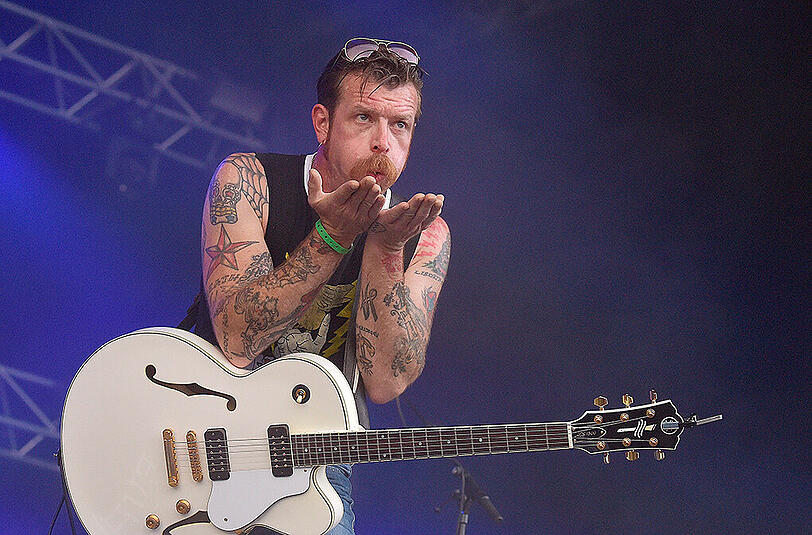 Die "Eagles of Death Metal" sollten am Donnerstag in München auftreten.