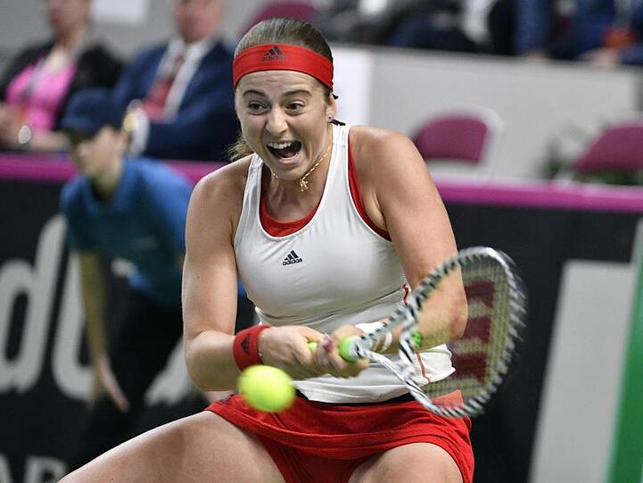 Jelena Ostapenko ist in der Weltrangliste auf Position 29 geführt.
