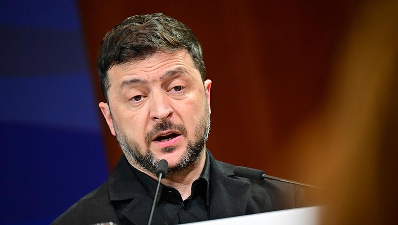 Der ukrainische Pr&auml;sident Wolodymyr Selenskyj hat erstmals die bisherigen 20 Punkte f&uuml;r einen m&ouml;glichen Friedensplan f&uuml;r sein Land dargelegt. (Archivbild)