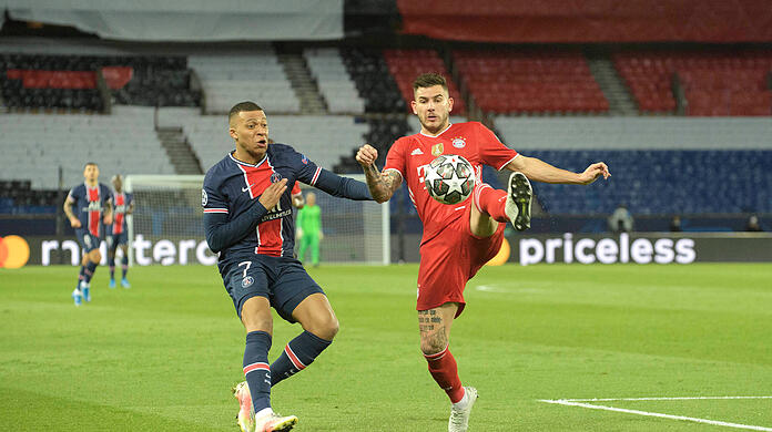 Für die Münchner geht es im Achtelfinale der Champions League gegen Paris Saint-Germain.