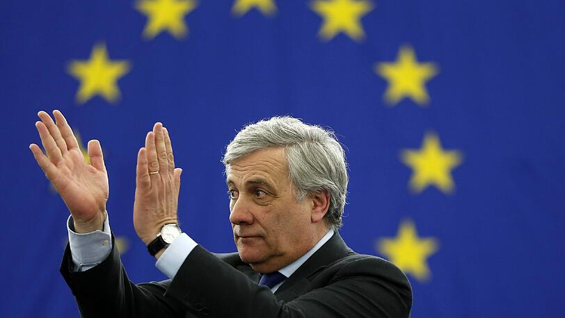 Neuer Präsident des Europäischen Parlaments: der italienische Abgeordnete Antonio Tajani.