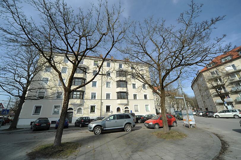 Angekommen am Agilolfingerplatz.