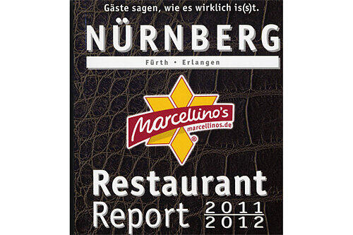 Gastro-Führer &bdquo;Marcellino&rsquo;s&ldquo;, 9,95 Euro.