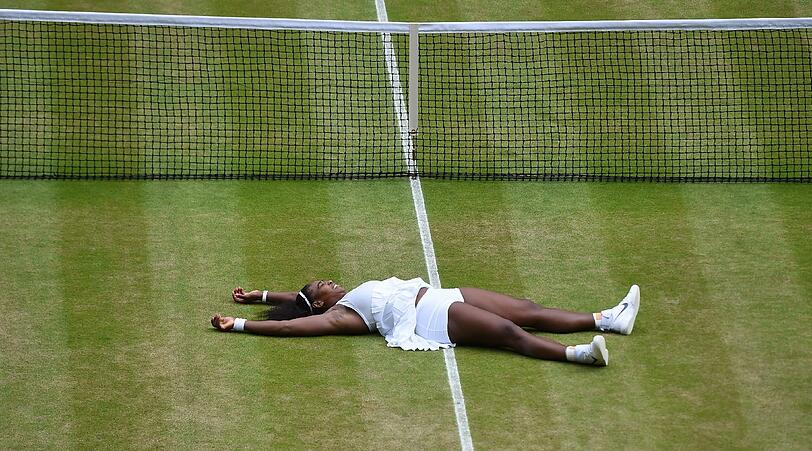 Serena Williams feierte im Juli ihren siebten Titel in Wimbledon. Im Finale bezwang die US-Amerikanerin Angelique Kerber.