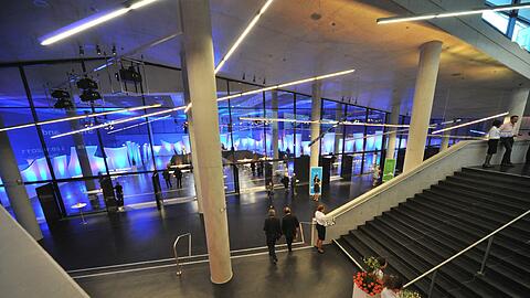 Münchens große Bauträger, Makler und Banken werden hier im April 2012 ihre Stände aufbauen.