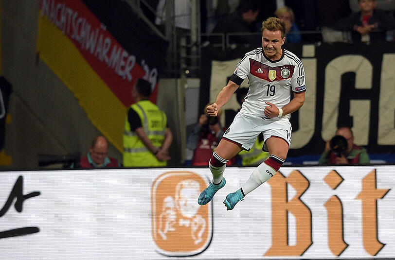 Stark im Nationalteam: Mario Götze