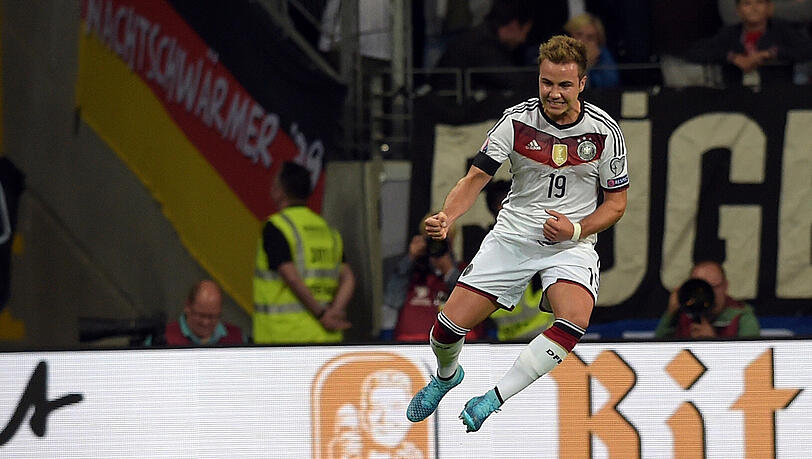 Stark im Nationalteam: Mario Götze
