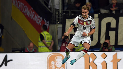 Stark im Nationalteam: Mario Götze