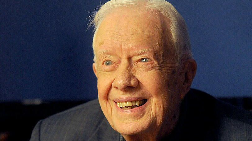 Jimmy Carter während einer Veranstaltung in New York City