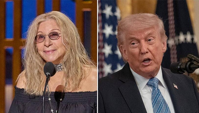 Barbra Streisand ist kein Fan von Donald Trump. Barbra Streisand ist kein Fan von Donald Trump.
