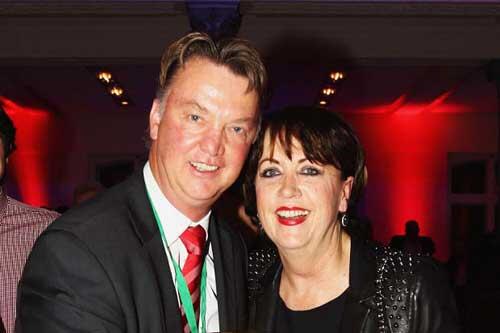 Van Gaal mit seiner Ehefrau Truus