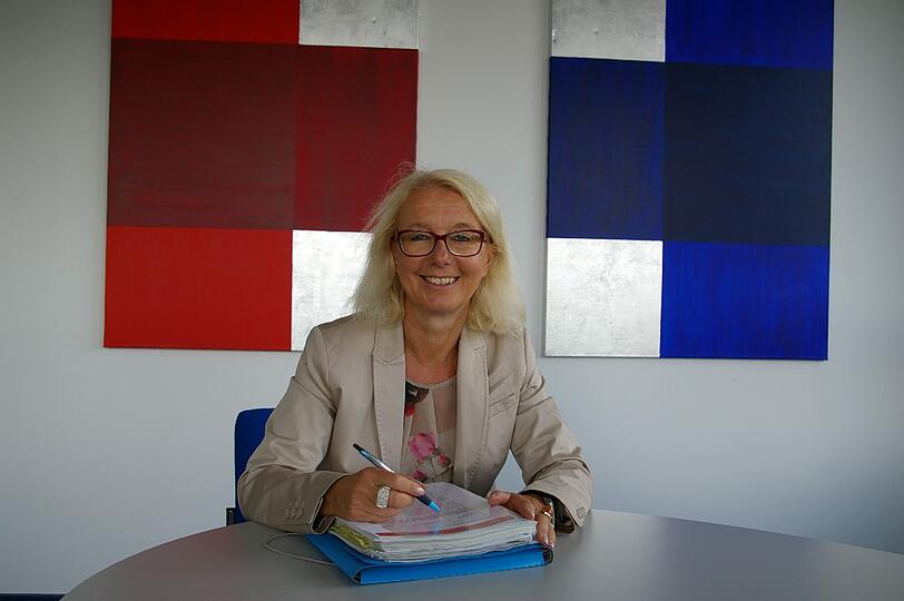 Neu im Chefbüro des Jobcenters: Anette Farrenkopf.