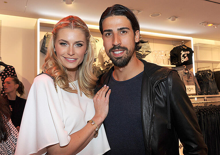 Topmodel Lena Gercke (27) und Fußballer Sami Khedira (28)