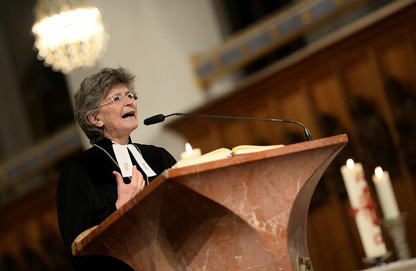 Bilder vom ökomenischen Gottesdienst für die Helfer von Bad Aibling.