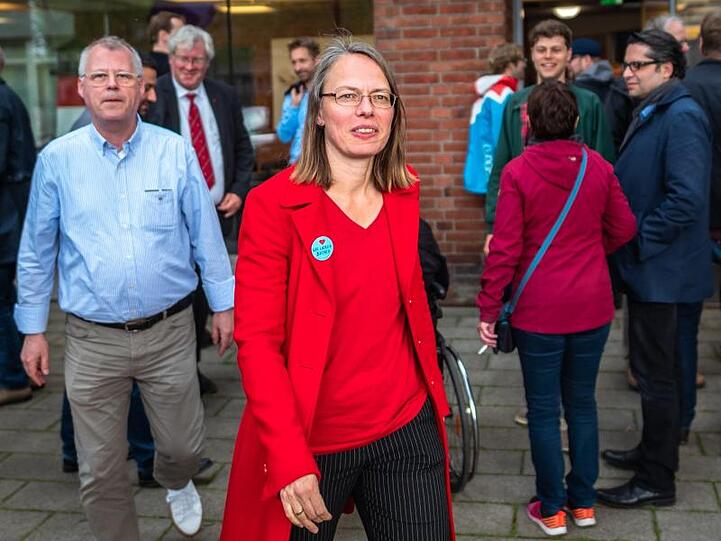 Sascha Karolin Aulepp, die Parteivorsitzende der Bremer SPD.