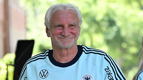 Rudi V&ouml;ller ist ein wichtiger WM-Berater f&uuml;r Bundestrainer Nagelsmann.