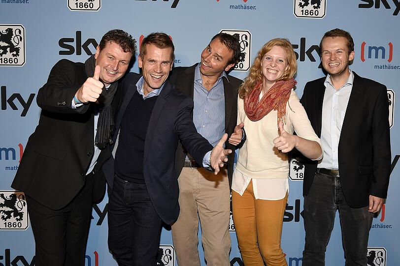 Ralph Fürther , Dirk Grosse, Franziska Wallner, Filmemacher Jürgen Müller, Thomas Kuhnert