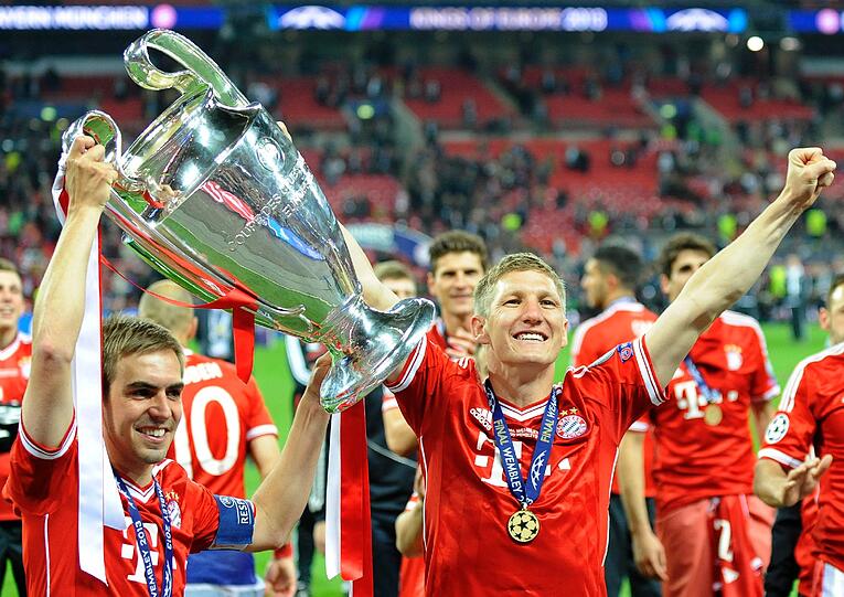 Die Bilder von Schweinsteigers sensationellen Zeit beim FC Bayern.