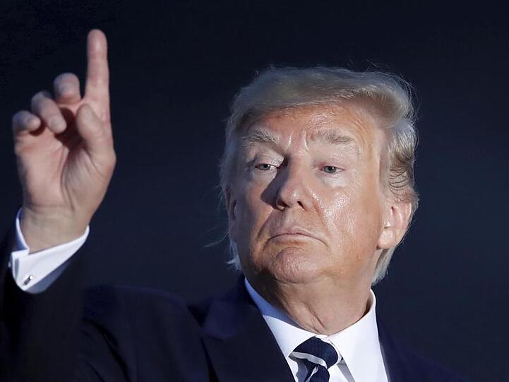 US-Präsident Donald Trump beim G7-Gipfel.
