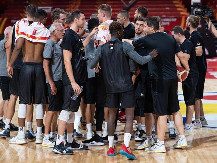 Gehen selbstbewusst in die WM in China: Deutschlands Basketballer.