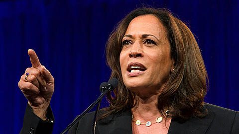 Kamala Harris bei einem Auftritt in San Francisco.