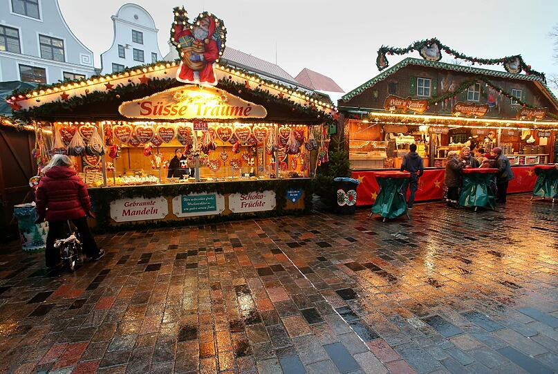 Der Weihnachtsmarkt in Rostock bleibt geschlossen