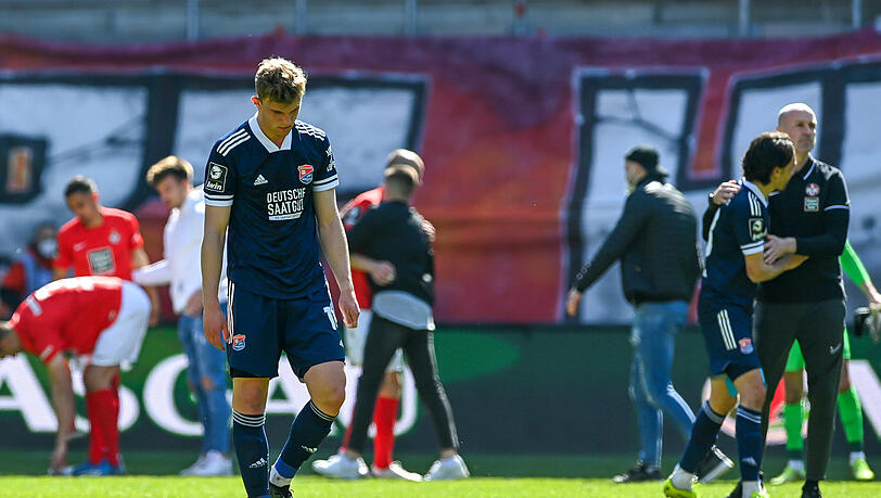 Die SpVgg Unterhaching ist spätestens seit dem 2:3 in Kaiserslautern so gut wie abgestiegen.