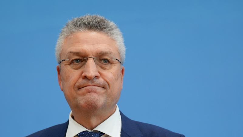 RKI-Präsident Lothar H. Wieler während einer Pressekonferenz in Berlin.