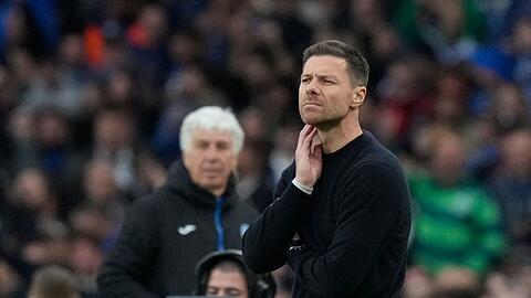 Leverkusen-Coach Xabi Alonso sah eine schwache Leistung seiner Mannschaft.